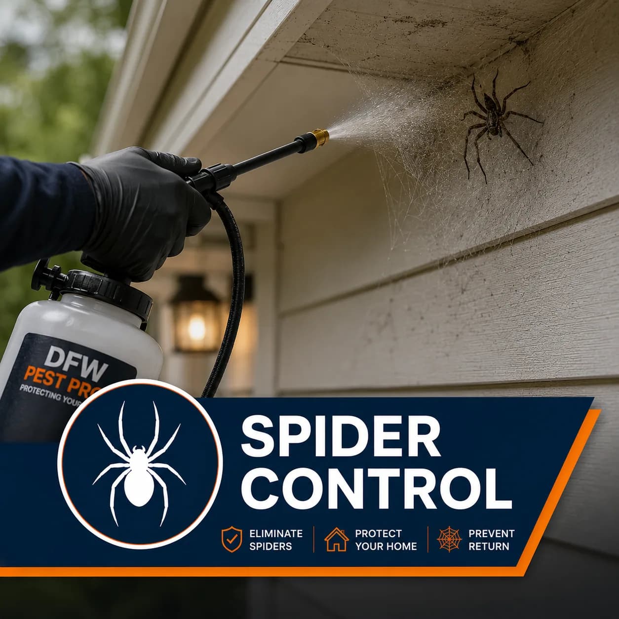 Brown recluse, black widow, and scorpion control across the DFW metroplex